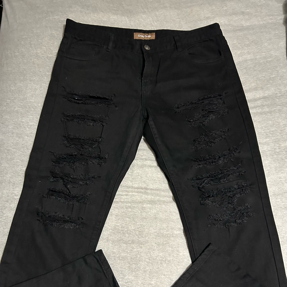 Black Denim Jeans